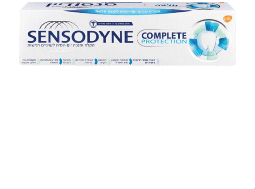 סנסודיין | Complete protection | משחת שיניים להגנה מלאה | מכיל 75 מל SENSODYNE | סנסודיין