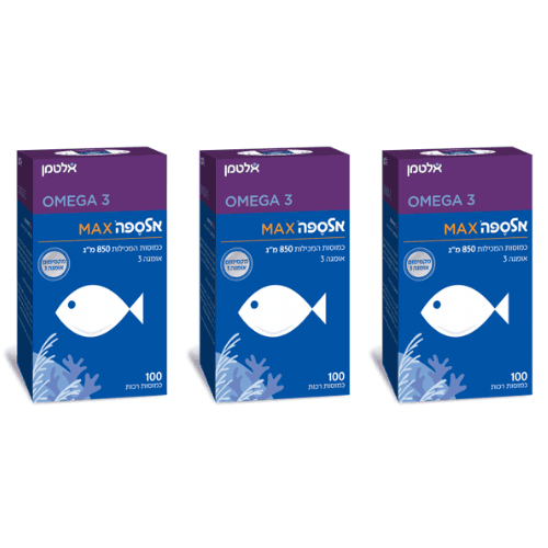 אלספה מקס | 300 כמוסות | מבצע שלישיה | אלטמן | ALTMAN