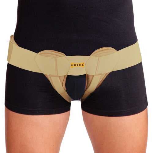 חגורת שבר בקע לשני הצדדים או לצד אחד | חגורה תומכת בשרירי המפשעה המוחלשים ויכולה לעזור במקרה של בקע | מידה XS אוריאל | URIEL