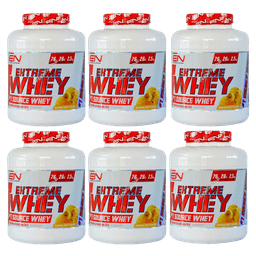 מבצע שישיה | אבקת חלבון | מי גבינה | כשר | בטעם בננה | מכיל 2 קג | אקסטרים נוטריש