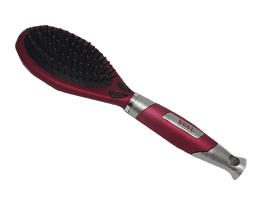 מברשת שיער בצורת אליפסה קטנה | בצבע בורדו מט | ידית חזקה ונוחה לאחיזה | חורי | Churi