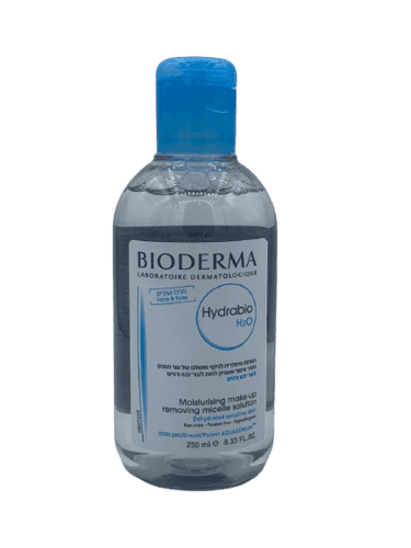 תמיסה מיסלרית | לניקוי מושלם של עור הפנים | מכיל 250 מל | לעור יבש ורגיש | ביודרמה | Bioderma