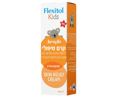 פלקסיטול קידס | קרם טיפולי | היפואלרגני | להקלה והרגעה של עור יבש ומגורה | לשימוש מגיל 0 | מכיל 56 גרם אלטמן | ALTMAN