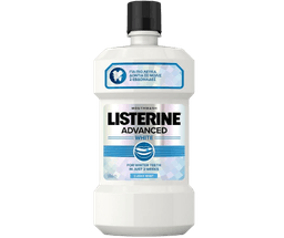 תמיסה לשטיפת פה ליסטרין | 500 מל | LISTERINE ADVANCED WHITE