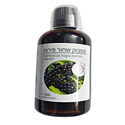 סמבוק שחור פרחים | מכיל 100 מל | תוסף תזונה | Sambucus Nigra Flowers Extract | ברא צמחים | BARA