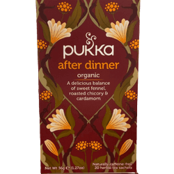 חליטת | ציקורי ותבלינים | מכיל 20 שקיקים | פוקה | PUKKA