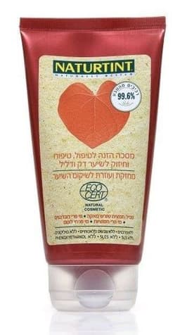 נטורטינט | מסכת הזנה לטיפוח וחיזוק לשיער דק ודליל | מכיל 150 מל | NATURTINT נטורטינט | NATURTINT