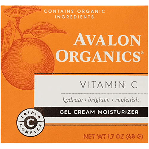 אבלון אורגניקס ויטמין c | קרם לחות במרקם גל | תכולה 48 גרם | avalon organics אבלון אורגניקס | AVALON ORGANICS