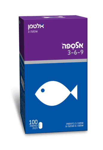 אלספה 3-6-9 | מכיל 100 כמוסות | אלטמן | ALTMAN