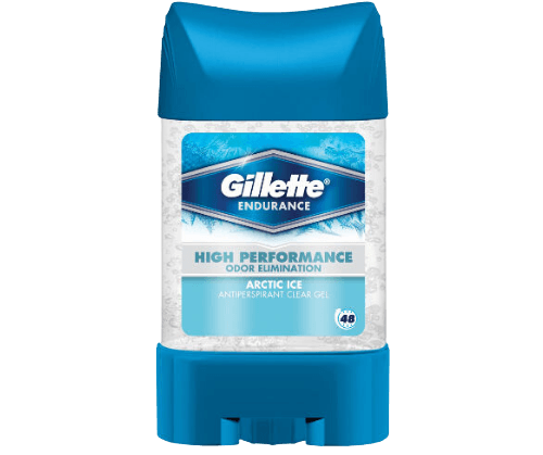 דאודורנט גילט Gillette Endurance ארקטיק אייס | 70 מל | הגנה רבת עצמה ל48 שעות | גילט | Gillette