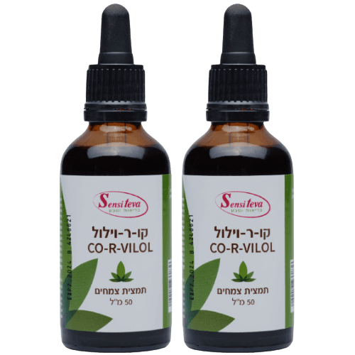 מבצע זוגי | קו ר וילול | סנסי טבע | קו ר וילול תמצית צמחים | תוסף תזונה | מכיל 50 מל סנסי טבע | Sensi Teva
