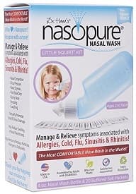 ערכה לשטיפת האף וניקוי דרכי הנשימה לילדים - 20 שקיות | Nasopure נזופיור |