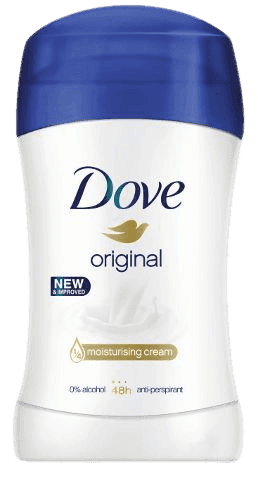 דאודורנט סטיק | לאישה | אוריגינל | 0 אלכוהול | עד 48 שעות של לחות דוב | Dove