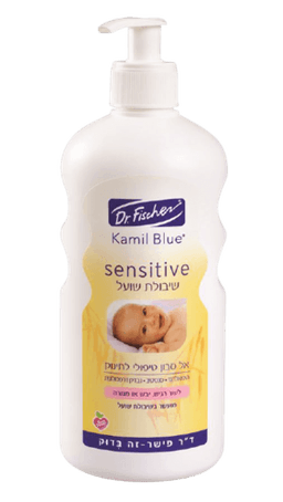 דר פישר | קמיל בלו | סנסטיב | אל סבון טיפולי | שיבולת שועל | 500מל דר פישר | Dr Fischer