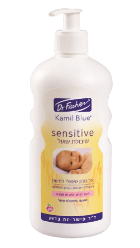 דר פישר | קמיל בלו | סנסטיב | אל סבון טיפולי | שיבולת שועל | 500מל דר פישר | Dr Fischer