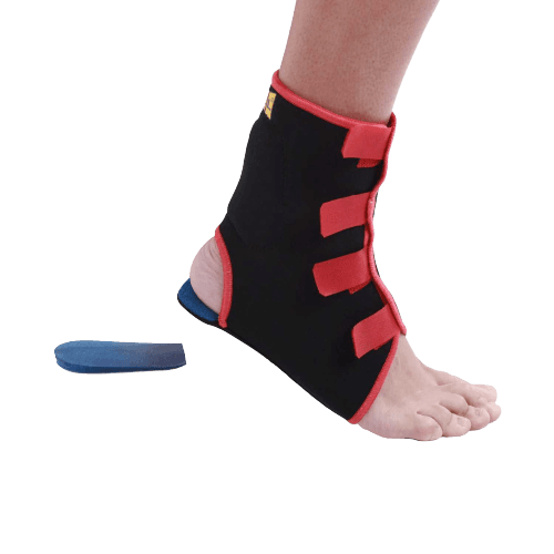 מגן קרסול איכותי מניאופרן המסייע להקלה על כאבי דורבן מתיחת גידי אכילס נעים למגע ומתאים לשימוש יומי או לילי | מידה XS אוריאל | URIEL