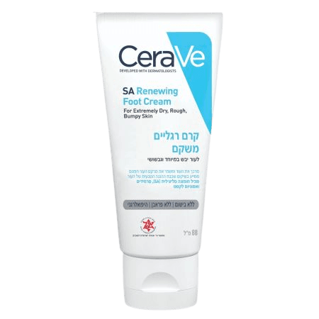 קרם רגליים משקם | לעור יבש במיוחד וגבשושי | מכיל 88 מל | מעניק לעור לחות להרגעה והקלה על היובש |
