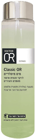 מים מיסלריים | לניקוי והסרת איפור מהפנים והעיניים| 250 מל | Classic OR - דר עור | Doctor Or
