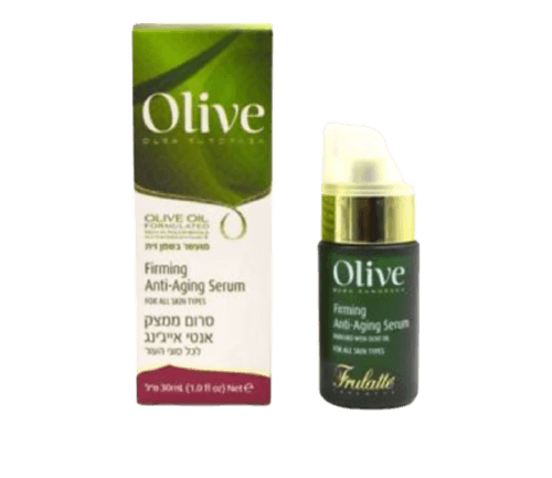 סרום ממצק אנטי אייגינג | מועשר בשמן זית | מכיל 30 מל | אוליב | OLIVE