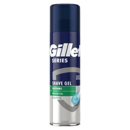 גלט סירייס גל גילוח להגנה לעור רגיש | מכיל 200 מל | גילט | Gillette