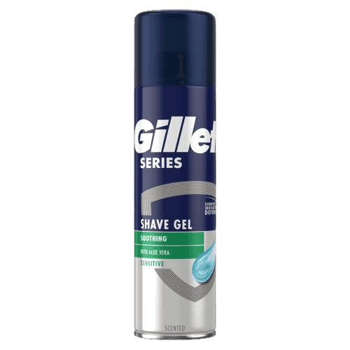 גלט סירייס גל גילוח להגנה לעור רגיש | מכיל 200 מל | גילט | Gillette