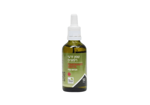 שמן זרעי רימונים | בכבישה קרה | מכיל 50 מל | כשר פרווה | דר גרין | Dr Green