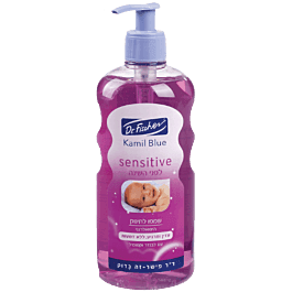 דוקטור פישר | 500מל | שמפו לתינוק | לפני שינה | Kamil Blue Sensitive דר פישר | Dr Fischer