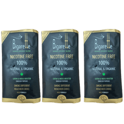 מבצע שלישיה | תחליף טבק ללא ניקוטין | סדרת GOLD FORMULA | מכיל 20 גרם | ביגארט | Bigarette