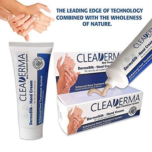 קרם ידיים | קלידרמה דרמוסילק | לעור יבש קשה וסדוק | מבוסס על חומרים פעילים טבעיים | מכיל 60 מל