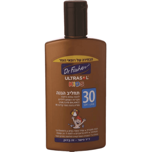 אולטרסול | תחליב קידס | SPF30 | מכיל 125 מל דר פישר | Dr Fischer