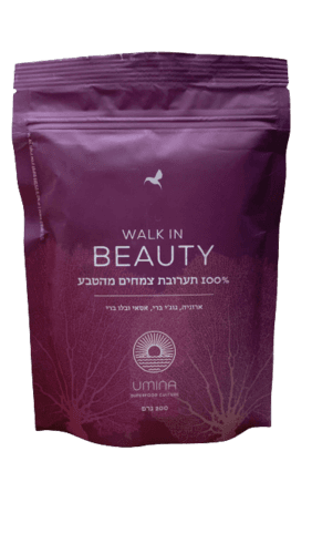 WALK IN BEAUTY | תערובת סופרפוד בריז | 200 גרם | UMINA Superfood culture | אומינה | אומינה | Umina