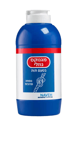 תרחיף מגנוקס | בטעם תות | 450 מל | נוה פארמה | NavehPharma