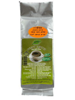 אריזת חיסכון | משקה דגנים | משמש כתחליף לקפה שחור | ללא קפאין | רכיבים טבעיים בלבד | בשהגחת בדץ | טוב טבע | Tov Teva