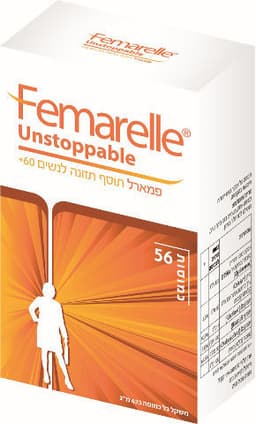 פמארל אנסטופאבל | תוסף תזונה | אבקת טופו מיובשת בהקפאה | בתוספת סידן עם ויטמין B2 פלוס ויטמין B7 פלוס ויטמין D3 | מכיל 56 כמוסות |