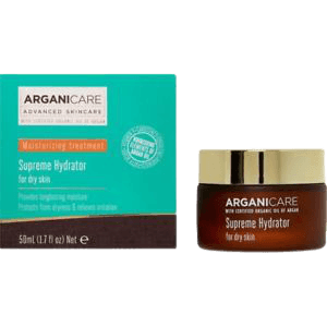קרם לחות אינטנסיבי | לעור יבש | מכיל 50 מל | מטפח ומגן על העור למשך 12 שעות | ארגני קר | ARGANICARE