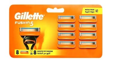 8 ראשים לסכיני גילוח גילט פיוזן 5 - Gillette FUSION 5 | גילט | Gillette