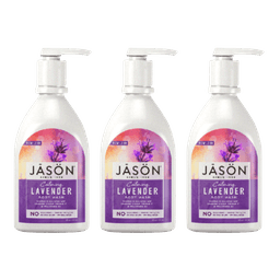 מבצע שלישיה | גייסון סבון גוף לבנדר מרגיע | מכיל 887 מל | סבון גוף לבנדר המנקה בעדינות מרגיע את העור ומעשיר אותו בלחות| JASON גייסון | JASON