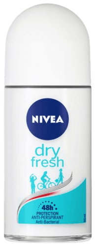דאודורנט | רול און | Nivea Dry Fresh | לאישה | מכיל 50 מל | ניוואה | NIVEA