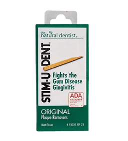 קיסמי שיניים | בטעם מנטה | סטימיודנט מנטה | רכים גמישים ובטוחים לשימוש | מכיל 100 קיסמים