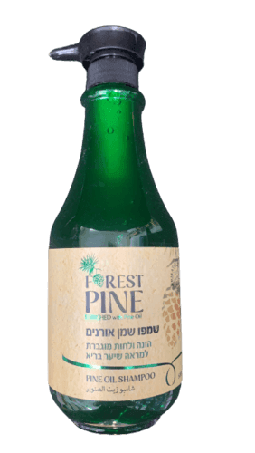 שמפו שמן אורנים | מכיל 800 מל | הזנה ולחות מוגברת למראה שיער בריא | FOREST PINE
