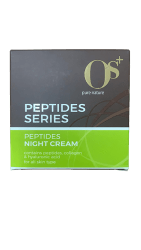 קרם הזנה לילה | פפטיד חומצה היאלורונית וקולגן | מבית אוס פלוס | מכיל 60 מל OS PURE NATURE | אוס טבע טהור