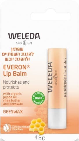 שפתון להגנת השפתיים ולהפגת יובש | מכיל 48 גרם | וולדה | Weleda