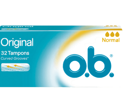 טמפון ob Original נורמל 32 יחידות - הגנה אמינה אובה | ob