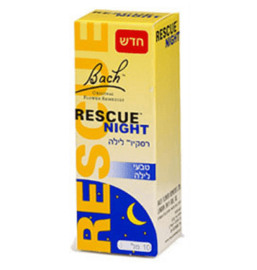 רסקיו לילה נייט | מכיל 10 מל | דר באך | Dr Bach