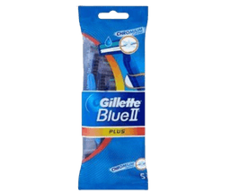 5 סכיני גילוח | חד פעמיים | בלו פלוס | גילט גילט | Gillette
