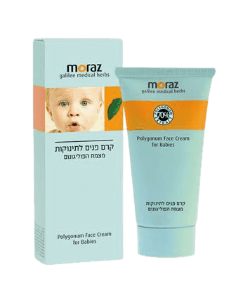 קרם פנים | לתינוק מצמח הפוליגונום | מורז | מכיל 50 מל מורז | Moraz