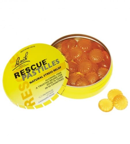 רסקיו | סוכריות גומי | בתוספת תמצית צמחים | בטעם לימון | מכיל 50 גרם דר באך | Dr Bach