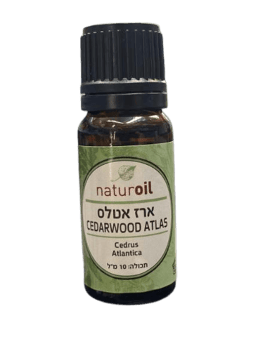 שמן ארז אטלס | CEDARWOOD ATLAS OIL | מכיל 10 מל