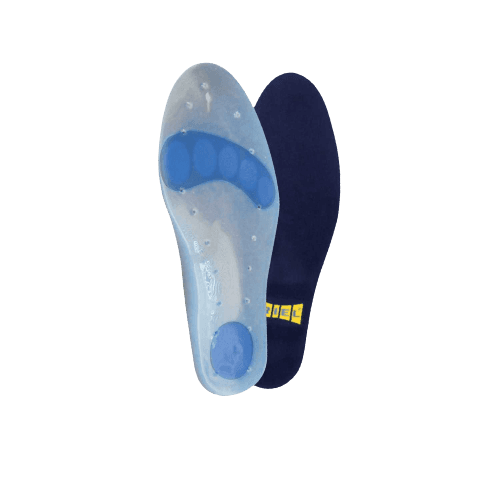 מדרסים רכים במיוחד העשויים מ100 סיליקון מומלץ לסוכרתיים לתמיכה אידאלית בכף רגל עם שיפוע | מידה 45-46 אוריאל | URIEL