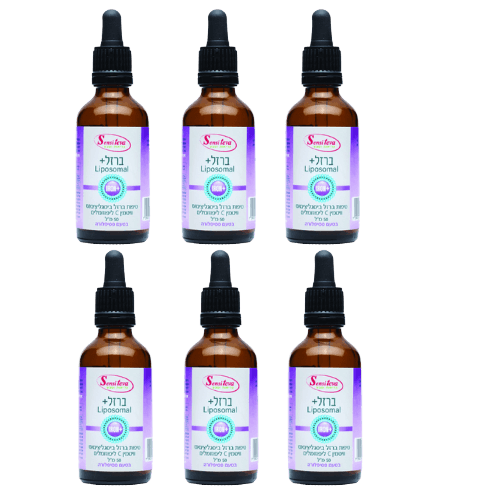 מבצע שישיה | ברזל עדין ליפוזומלי | בטעם פסיפלורה | מכיל 50 מל | סנסי טבע | Sensi Teva